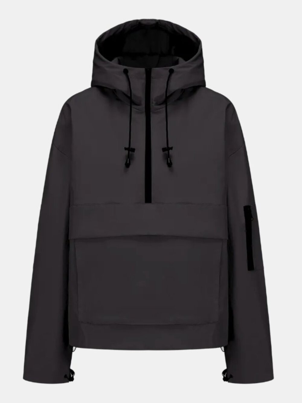 PUFFIT STM-TEX™ Fleece Lined Oversized Rain Hoodie